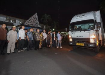 Bantuan Kemanusiaan Pemko Siantar Dilepas ke Sibolga