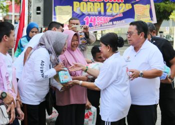 Gebyar PORPI Dirangkai Penyantunan Lansia dan Disabilitas di Siantar