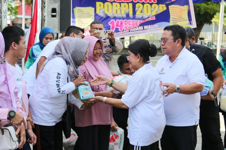 Gebyar PORPI Dirangkai Penyantunan Lansia dan Disabilitas di Siantar