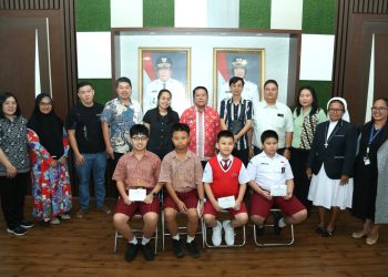 Siswa Berprestasi Nasional dan Internasional Diterima Wali Kota Siantar di Bakaikota