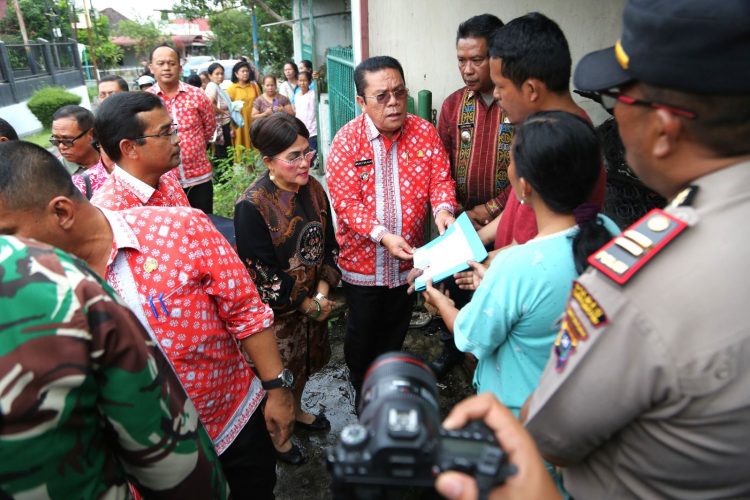 Pemilik Dua Pintu Rumah Korban Kebakaran di Siantar Peroleh Bantuan