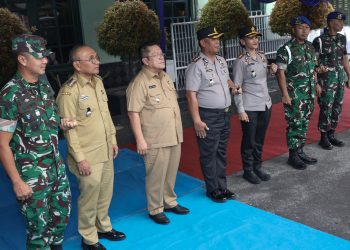 Wali Kota Bersama Dandenpom I/1 Pematangsiantar Sambut Kunker Danpuspomad