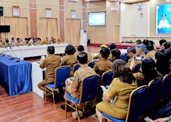 Pemkab Gelar Rakon Percepatan Pembangunan Fisik Gerai dan Pergudangan Koperasi Desa/Kelurahan Merah Putih