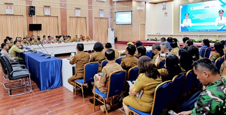 Pemkab Gelar Rakon Percepatan Pembangunan Fisik Gerai dan Pergudangan Koperasi Desa/Kelurahan Merah Putih
