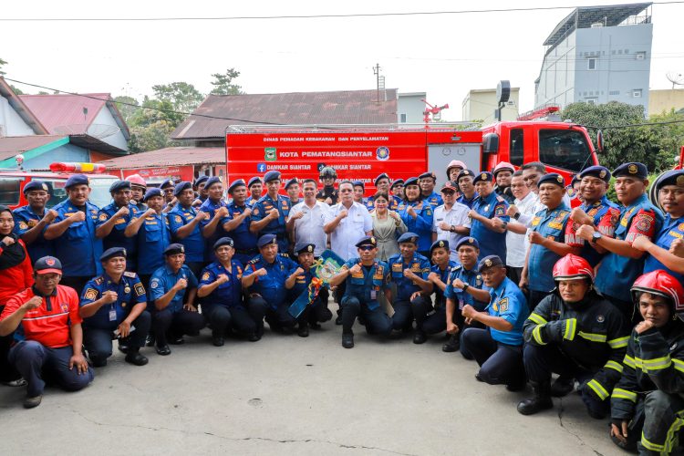 Dinas Damkarmat Siantar Peroleh Armada Baru