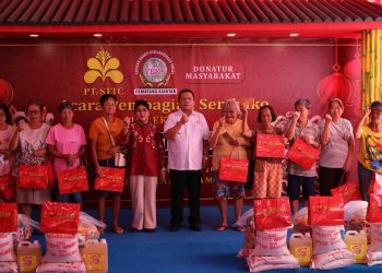 Sambut Tahun Baru Imlek, Wali Kota Bantu Warga Tionghoa Siantar