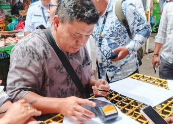 PD Pasar Horas Jaya Siantar Gunakan Pembayaran Non Tunai Berbasis QRIS