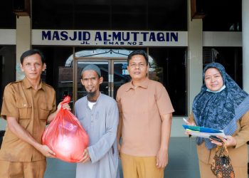 Pemko Siantar Bantu Perbekalan Ramadhan Masjid dan Mushollah