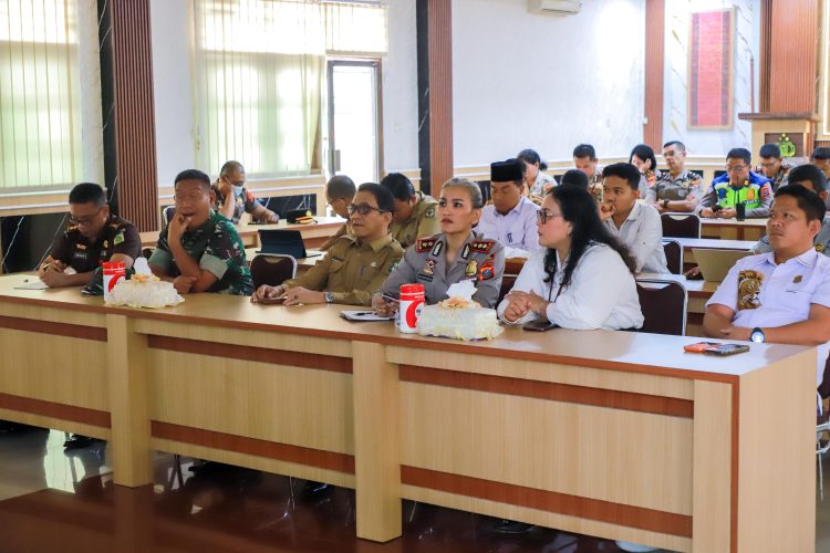 Wali Kota Ikuti Rakor Operasi Ketupat 2026 Melalui Zoom Meeting dari Polres Siantar