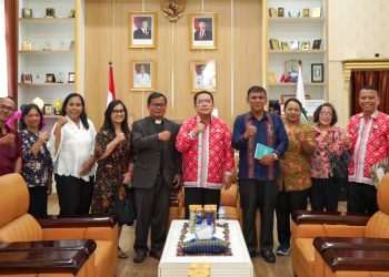 Panitia Jubileum 75 Tahun GKPS Sudirman Audensi dengan Wali Kota Siantar