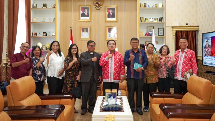 Panitia Jubileum 75 Tahun GKPS Sudirman Audensi dengan Wali Kota Siantar