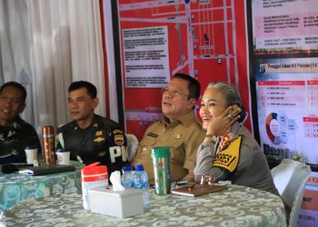 Wali Kota Bersama Kompolnas dan Kapolres Ikuti Video Conference Pelayanan Idul Fitri