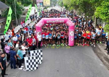 Gebyar Olahraga Fun Run 10K HUT FKGOR di Pematangsiantar