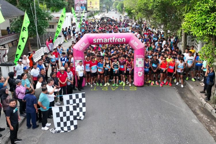Gebyar Olahraga Fun Run 10K HUT FKGOR di Pematangsiantar