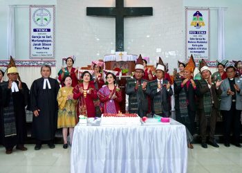 Pesta Jubileum 75 Tahun GKPS Sudirman Dihadiri Wali Kota