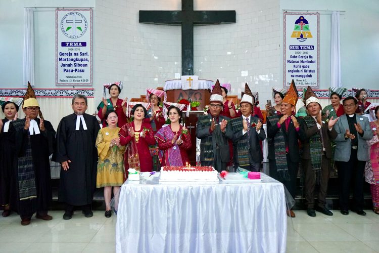 Pesta Jubileum 75 Tahun GKPS Sudirman Dihadiri Wali Kota