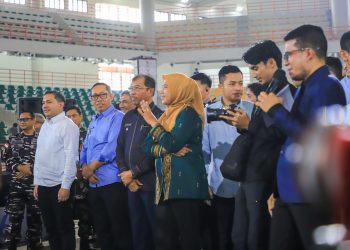 Wakil Wali Kota Siantar Hadiri Hari Buruh di Pemprov Sumut