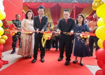 Gedung Bimbingan Belajar Ganesha Operation Diresmikan Wali Kota Siantar