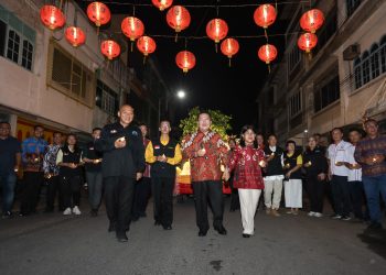 Wesly Buka Ritual Pradaksina Hari Raya Trisuci Waisak 2570 BE