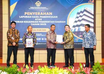 Untuk Kelima Kali, Pemko Siantar Raih Opini WTP