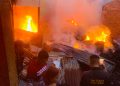 Ratusan Kios Pasar Dwikora Pematangsiantar Ludes Terbakar