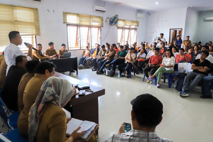 Pemko Gelar Pertemuan Bersama Pedagang Korban Kebakaran Pasar Dwikora