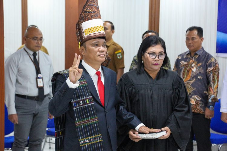 Budiman Ricardo Surya Tanjung Dilantik Jadi Dirtek Perumda Tirtauli Siantar