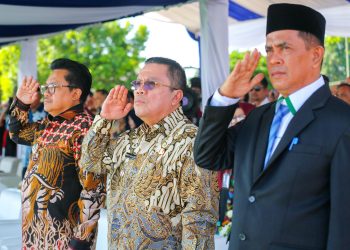 Wali Kota Siantar Ikuti Upacara HUT ke-436 Kota Medan