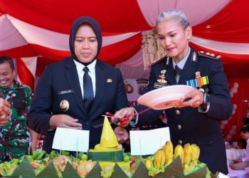Wakil Wali Kota Ikuti Peringatan Hari Bhayangkara ke-80 di Mapolres Siantar