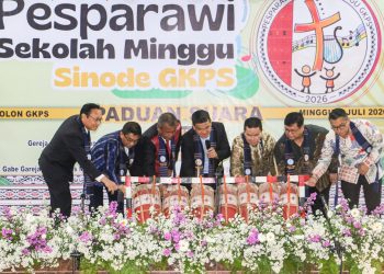 Wali Kota Bersama Ephorus GKPS Buka Pesparawi Sekolah Minggu Sinode