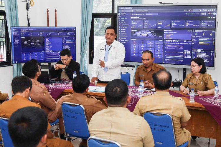 Dinas Kominfo Siantar Laksanakan Penandatanganan Dukungan Dashboard Satu Data