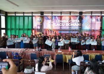 Lomba Cipta Lagu Rohana Guru dan Siswa Kristen Dibuka Wali Kota