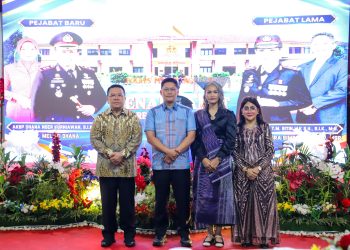 Pisah Sambut Kapolres Pematangsiantar di Rumah Dinas Wali Kota