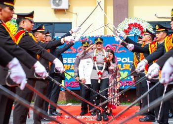 Wali Kota dan Ketua TP PKK Hadiri Pergantian Kapolres Siantar