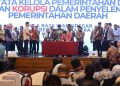 Wali Kota dan Ketua DPRD Siantar Tandatangani Komitmen dengan KPK