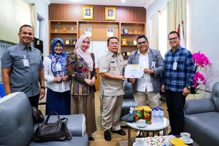 Wali Kota Sambut Silaturahmi Area Menejer BSI Siantar