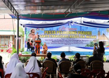 Perayaan Pesta Pelindung Paroki Santo Fransiskus Assisi Dihadiri Wali Kota