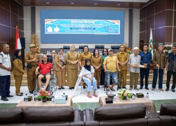 56 Lansia dan Penyandang Disabilitas Peroleh Bantuan Alat Kesehatan dari Pemko Siantar