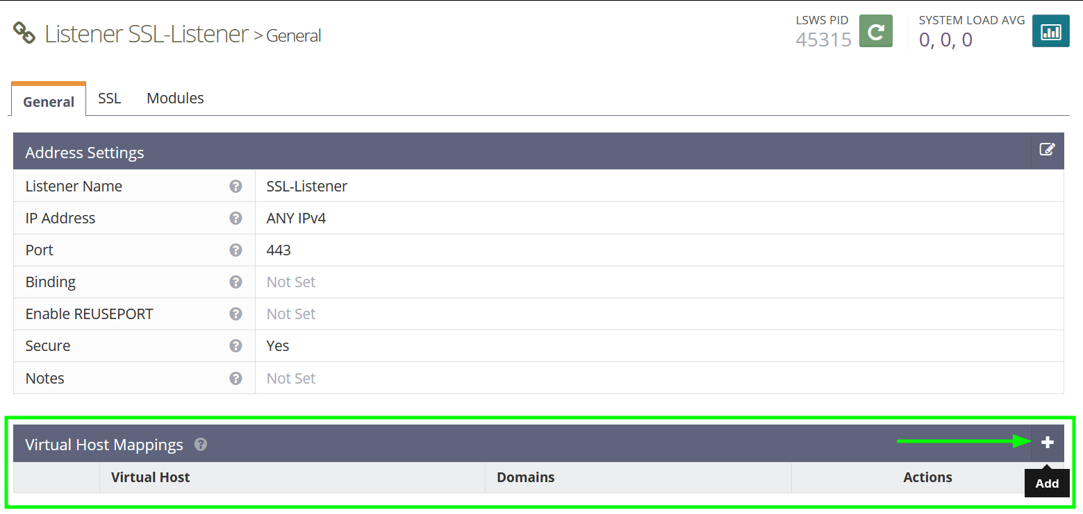 Mapping Virtual Host