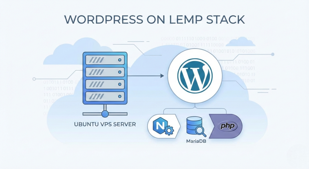 WordPress di VPS Ubuntu 24.04 dengan LEMP