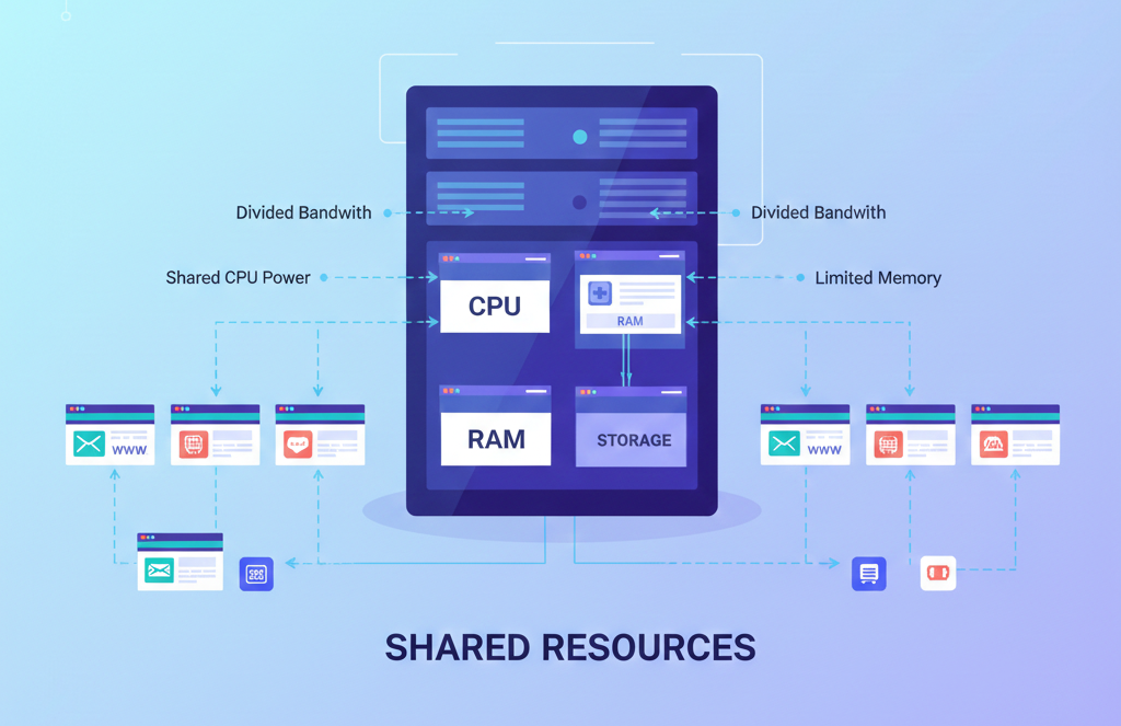 Cara Kerja Shared Hosting