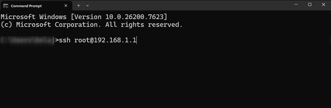 Tampilan Windows Terminal