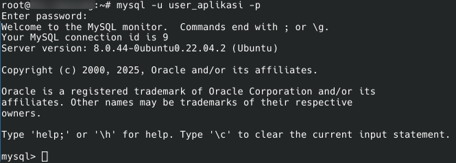 Verifikasi Login User Database
