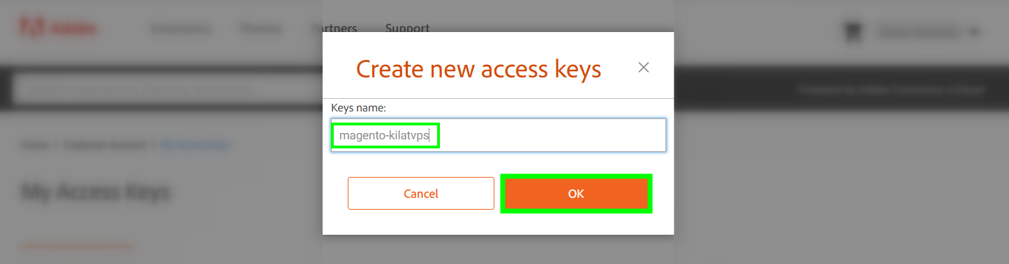 pembuatan-access-key-magento