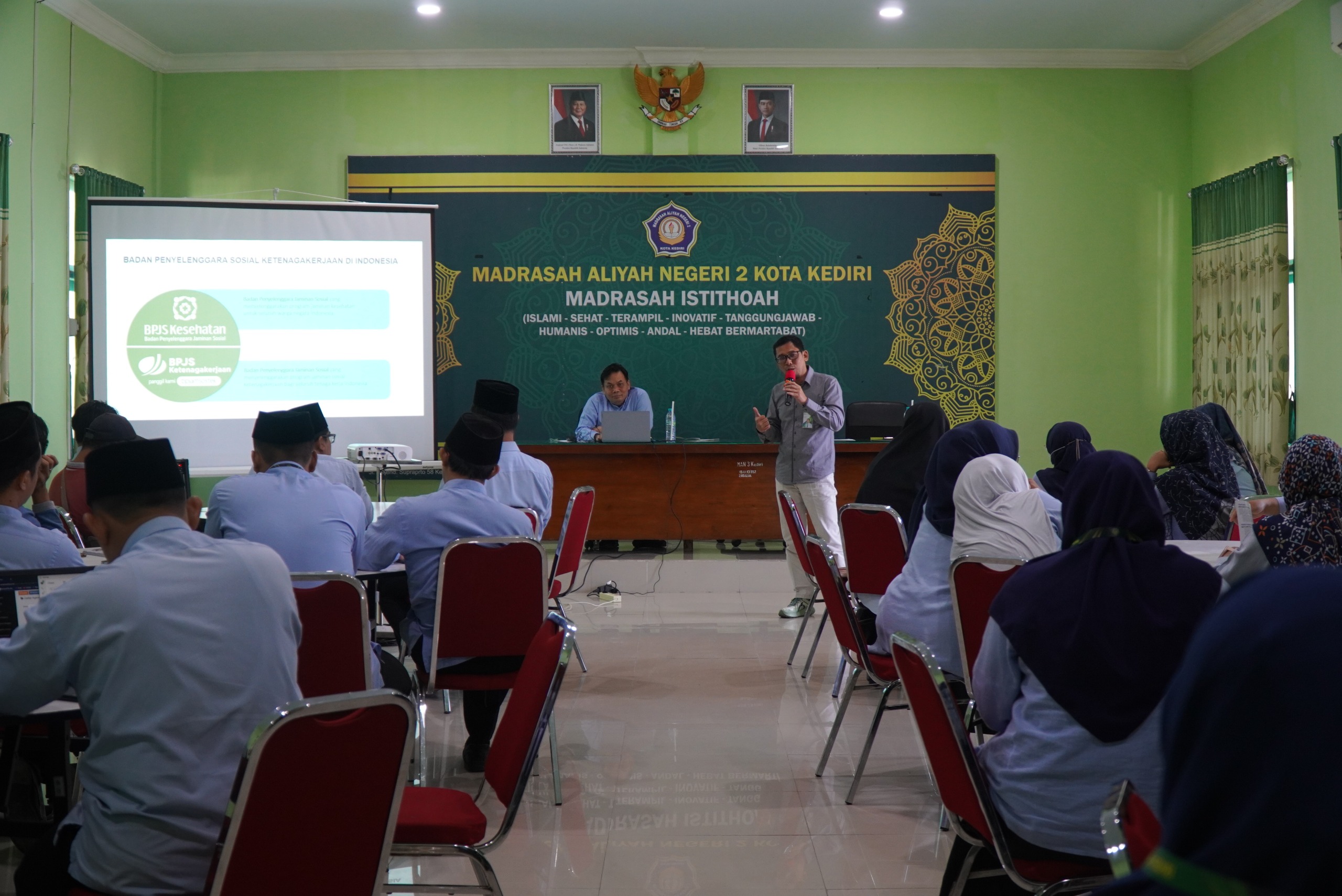 MAN 2 Kota Kediri Perkuat Zona Integritas melalui Perlindungan BPJS Ketenagakerjaan bagi Guru dan Tenaga Kependidikan Non-ASN