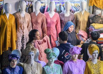 Meledak, Jelang Ramadhan Omzet Pedagang Baju Muslim Gamis Di Tanah Abang Naik Pesat
