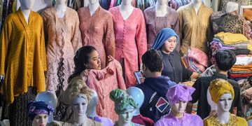 Meledak, Jelang Ramadhan Omzet Pedagang Baju Muslim Gamis Di Tanah Abang Naik Pesat