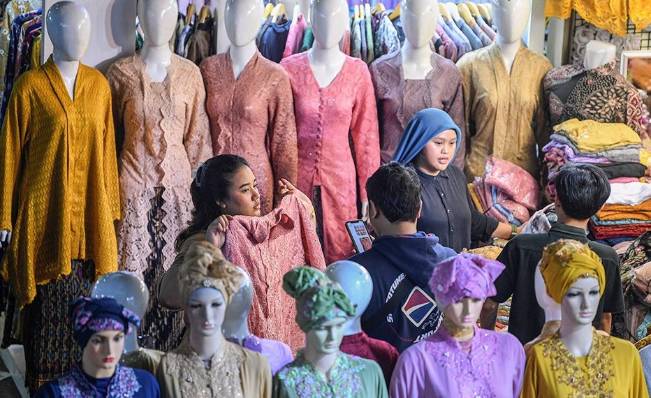 Meledak, Jelang Ramadhan Omzet Pedagang Baju Muslim Gamis Di Tanah Abang Naik Pesat