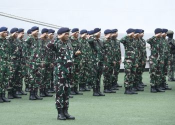 Apel Kesiapan Pasukan Digelar, TNI AL Fokuskan Misi Kemanusiaan Gaza