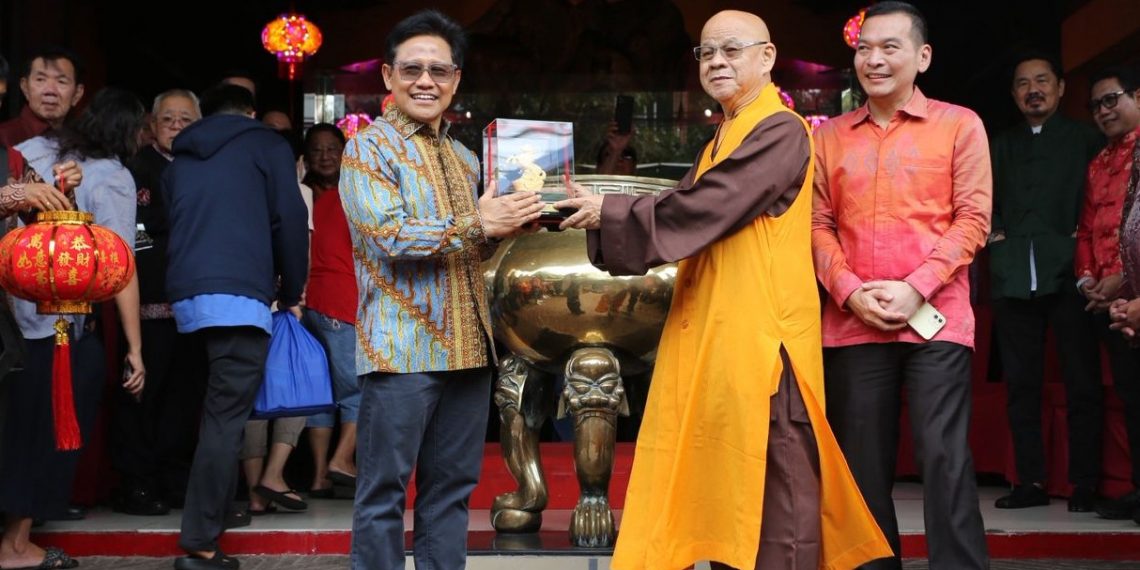 Rayakan Imlek 2577, Cak Imin Soroti Peran Gus Dur dalam Menjaga Pluralisme dan Budaya Tionghoa